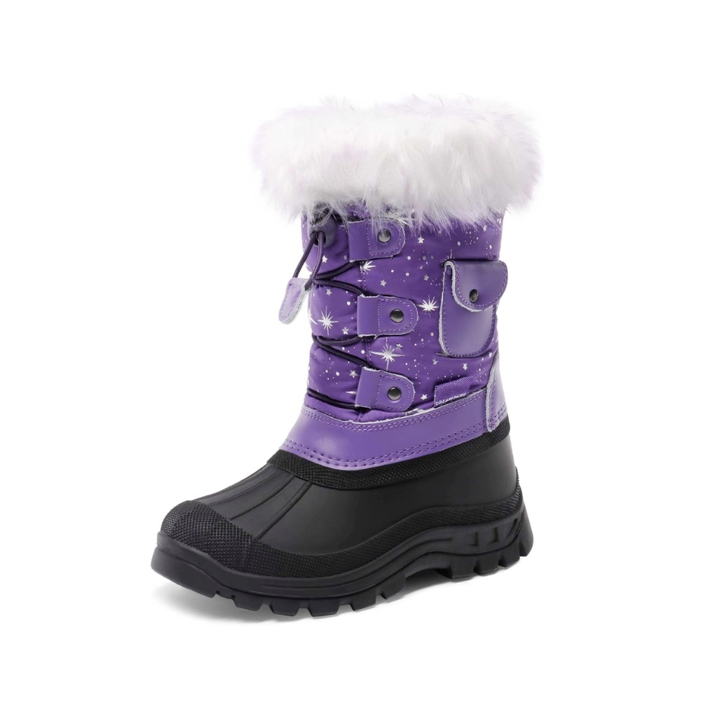 DREAM PAIRS Girls Snow Boots - Size 2 (little kids)